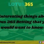 10 Interesting things about Lotus 365 Betting that you would want to know